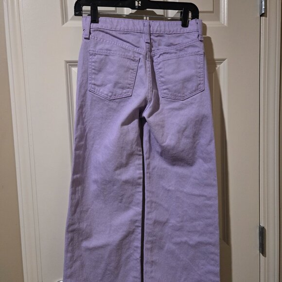 Old Navy Girl's Lilac Denim Pants - Picture 4 of 5